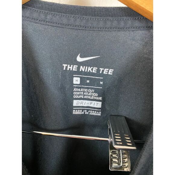 Nike Pride Rainbow Swoosh Dri-FIT Athletic T-Shirt Be True Collection Black M - Picture 3 of 5